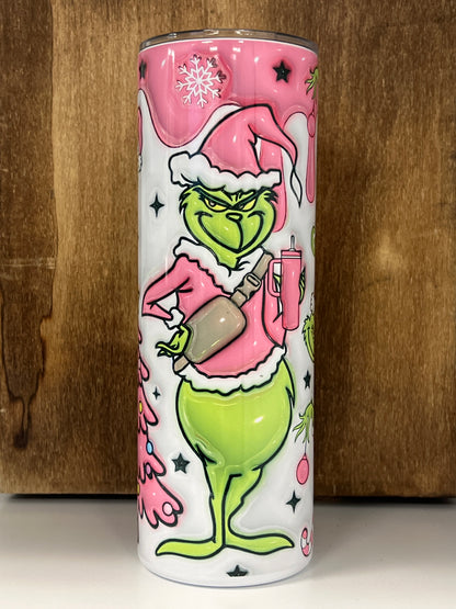 The Grinch Skinny Tumbler 20oz