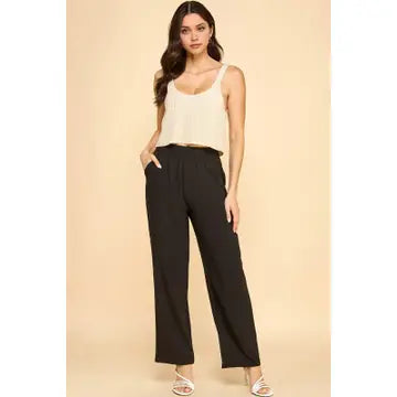Air Crinkle Staight Leg Pants