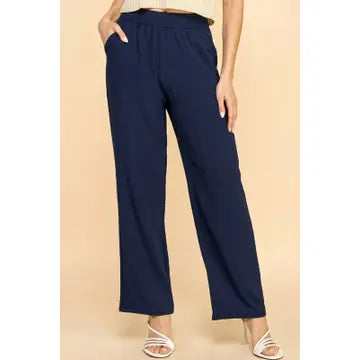 Air Crinkle Staight Leg Pants