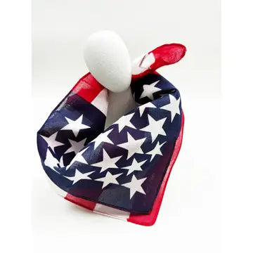 American Flag Bandana