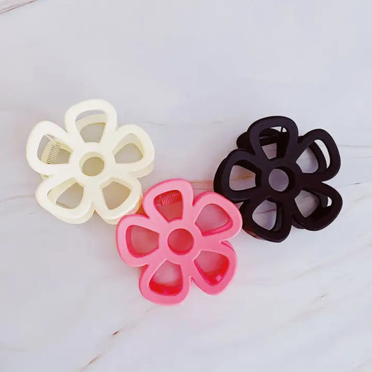 Anemone Flower Hair Claw