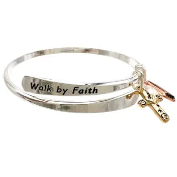 B - Walk By Faith Bangle