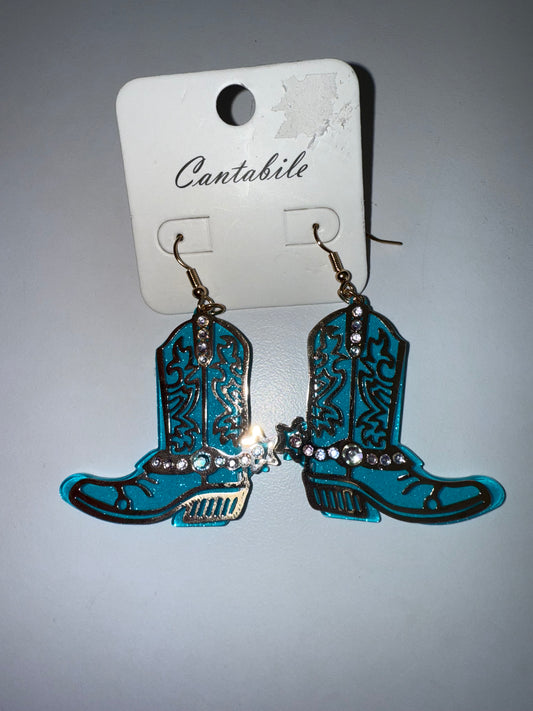 E - Party Boot Dangles