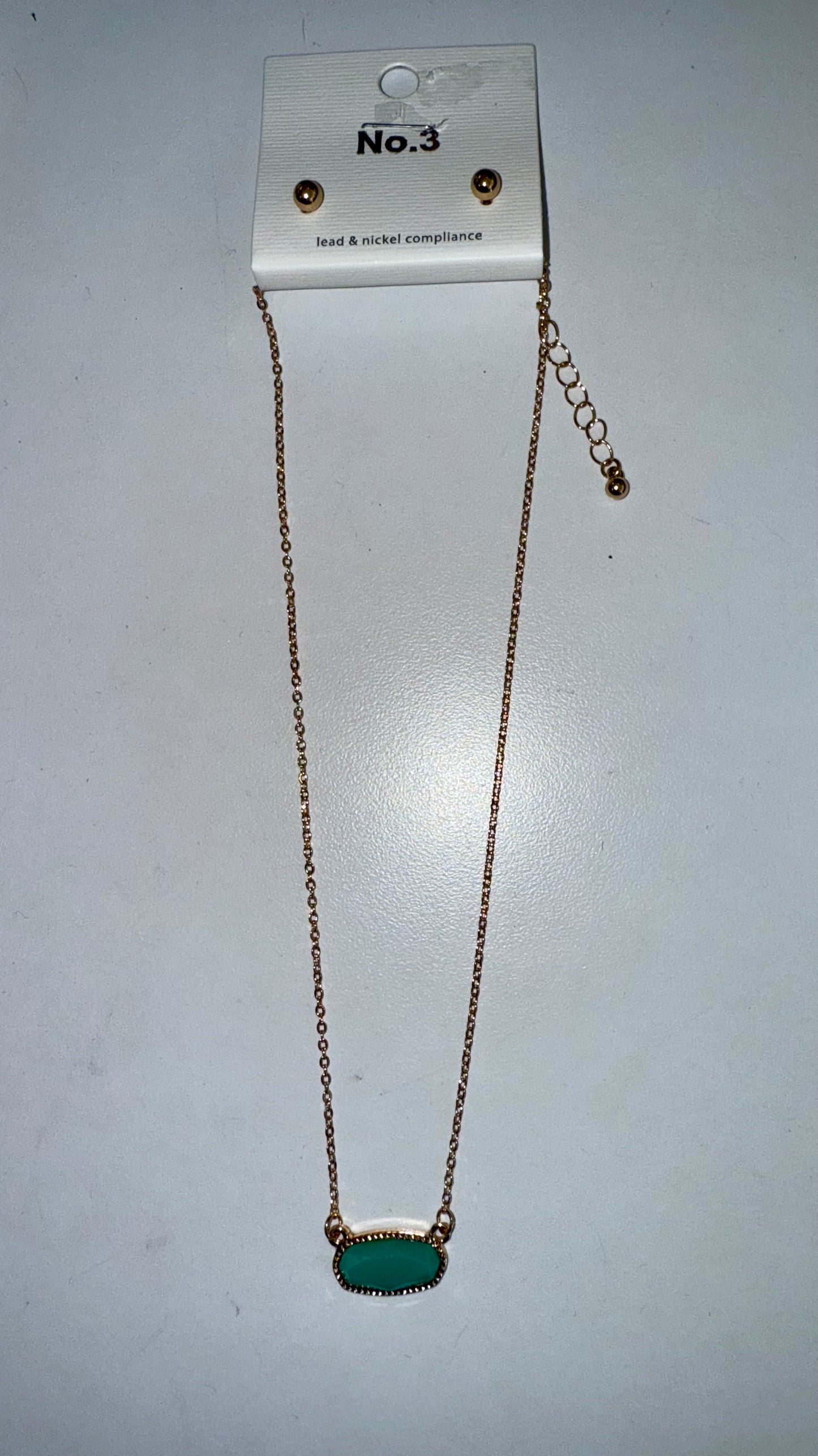 Druzy Gold Slick Necklace