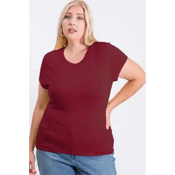 Basic V Neck Tee