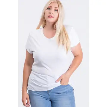 Basic V Neck Tee