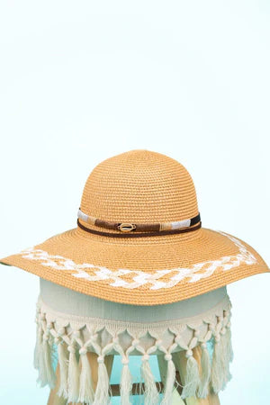 Beach Cabana Straw Sun Hat