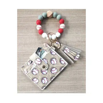Beaded Bracelet Card Holder