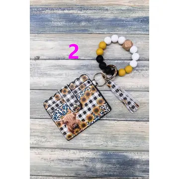 Beaded Bracelet Card Holder