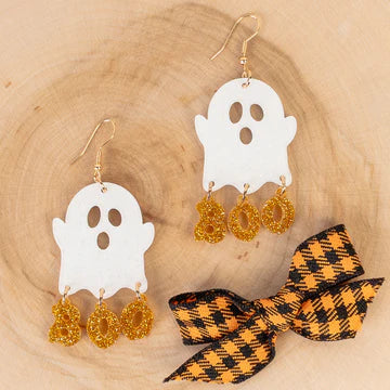 Boo Ghost Earrings