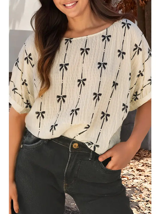 Bow Stripes Top