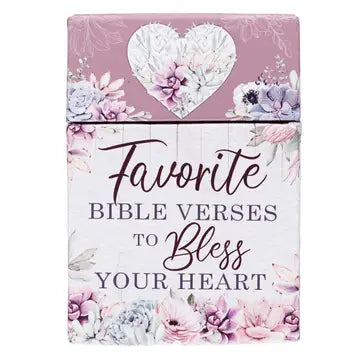Box of Blessings Favorite Bible Verses to Bless the Heart