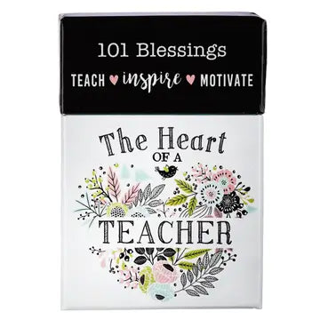 Box of Blessings Heart of A Teacher