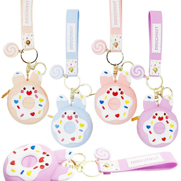 Donut Bunny Coin Purse