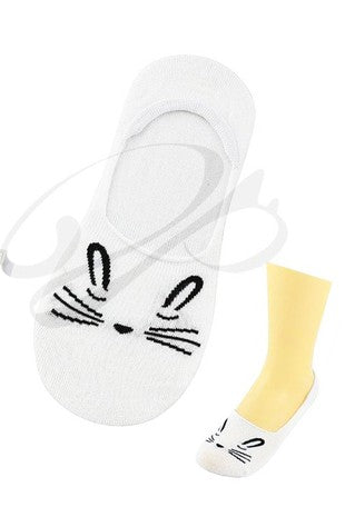 Bunny No Show Socks