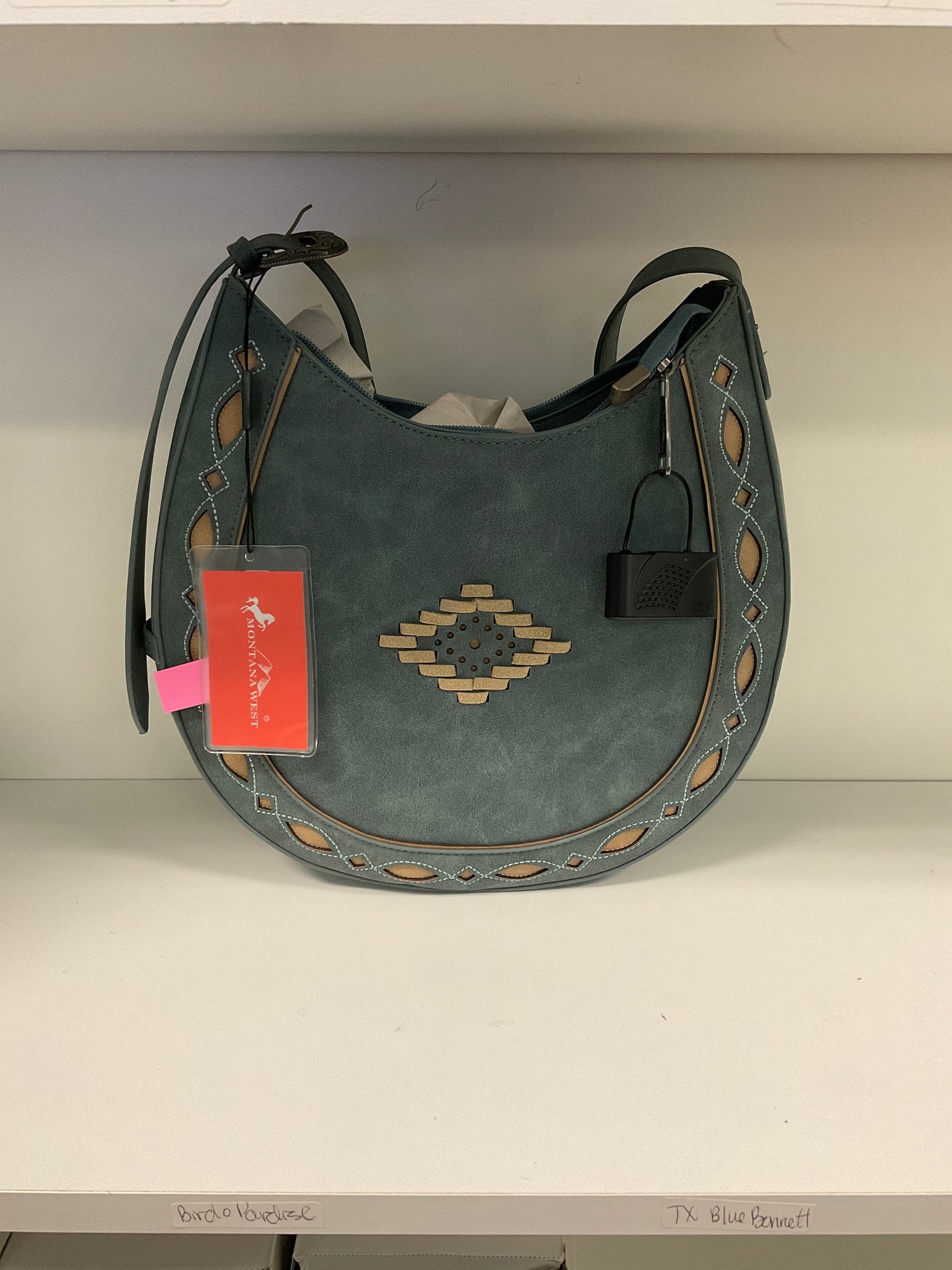 Montana West Aztec Cut Out Hobo Bag