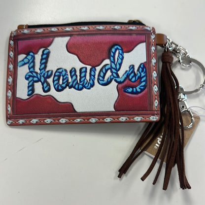 Roped Howdy Card Keychain Walllet