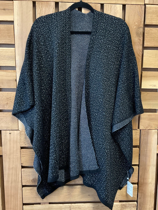 Be Clever Snowy Morning Ruana