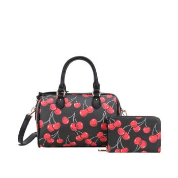 Cherry Crossbody W/ Wallet