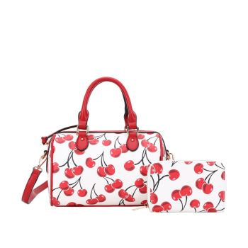 Cherry Crossbody W/ Wallet