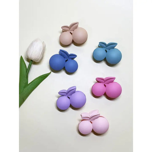 Cherry Hair Claw Clip