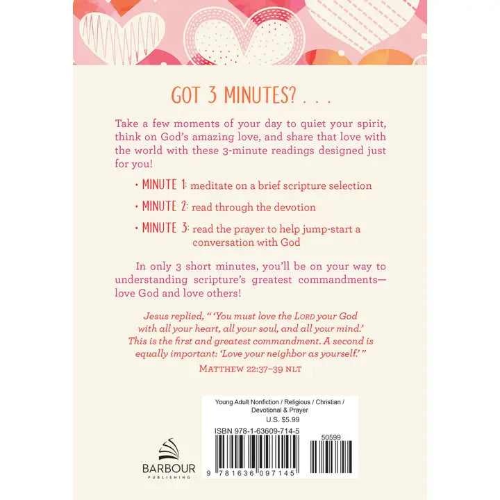 Choose Love: 3 Minute Devotions For Teen Girls