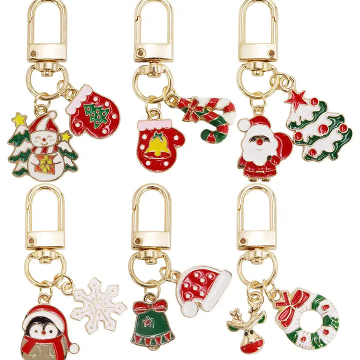 Christmas Charm Key Chain