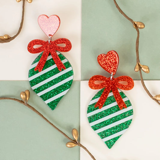 Christmas Ornament Earrings