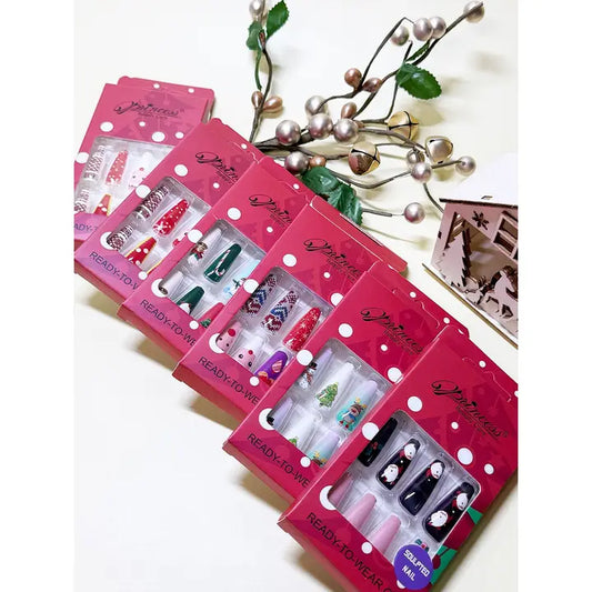 Christmas Press On Nail Set