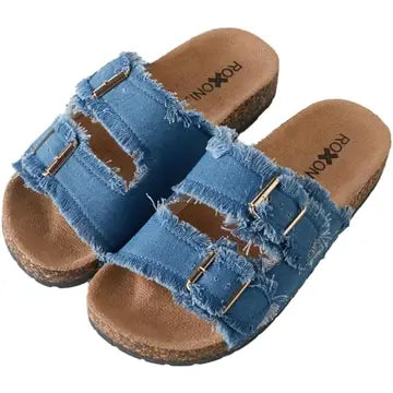 Comfort Double Buckle Sandals