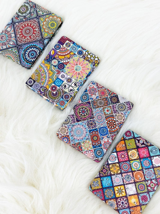 Cosmetic Mirror - Mixed Pattern