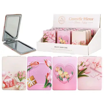 Cosmetic Mirror - Pastel Tulips & Gifts