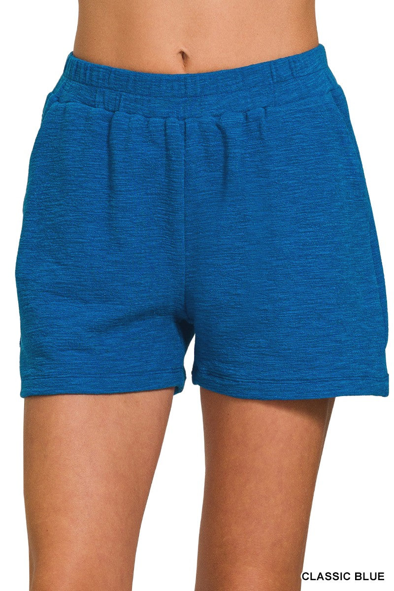 Cotton Slub Shorts