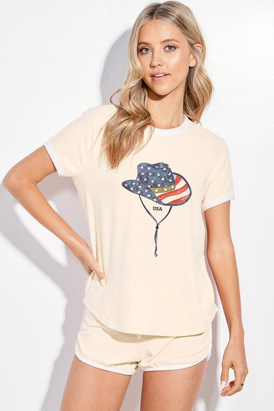 Cowboy Hat Loungewear Set