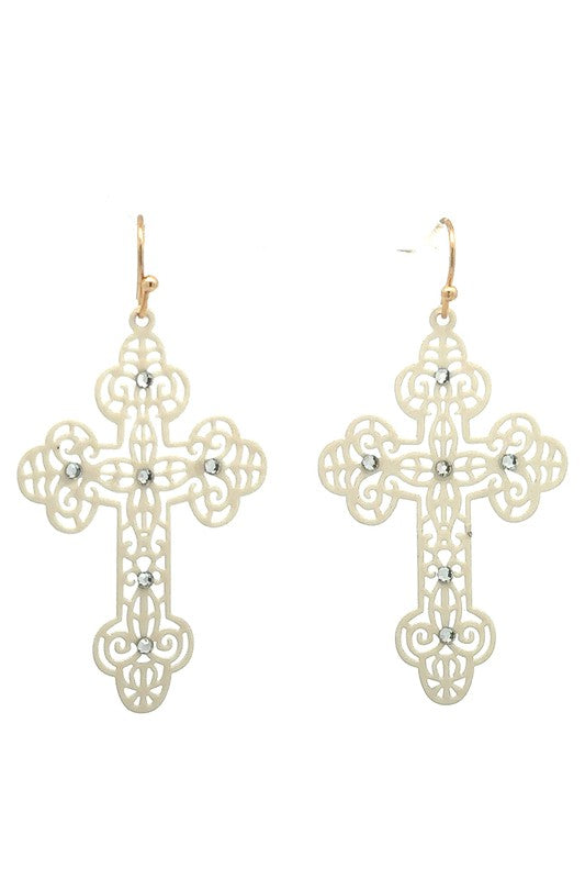 Cross Earrings