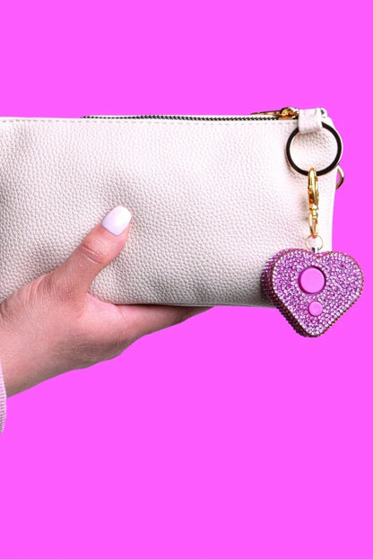 Crystal Heart Emergency Alarm & Light