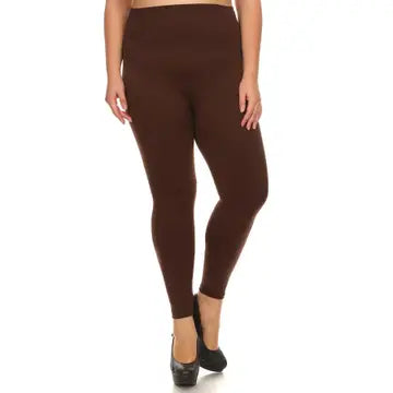 Curvy Full Length Seamless Leggings