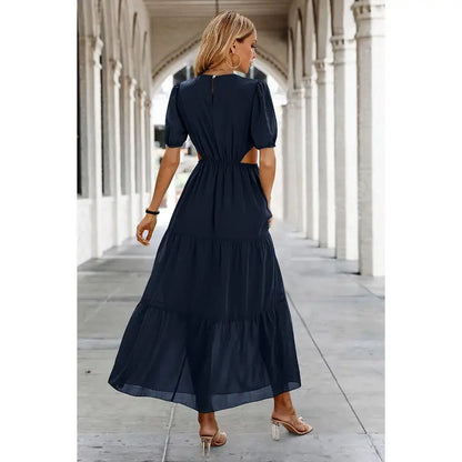 Cut Out Waist Dress