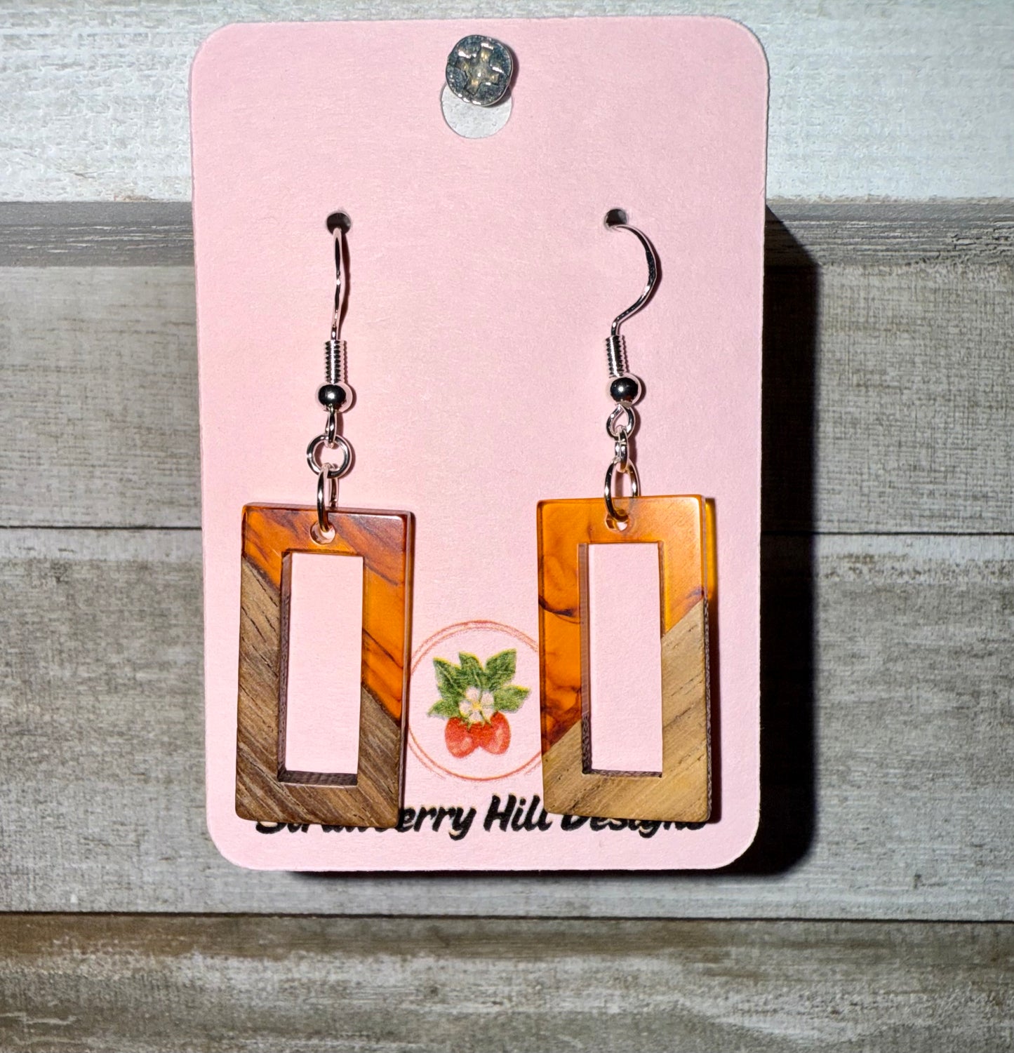 SHD Open Square Resin/Wood