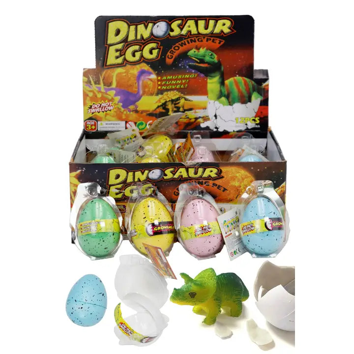 Dino Egg Growing Hatching Toy