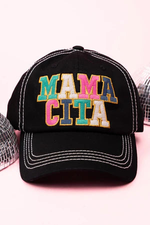 Distressed Mamacita Cap