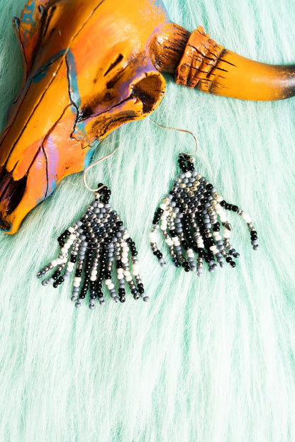 Dominga Seed Bead Earrings