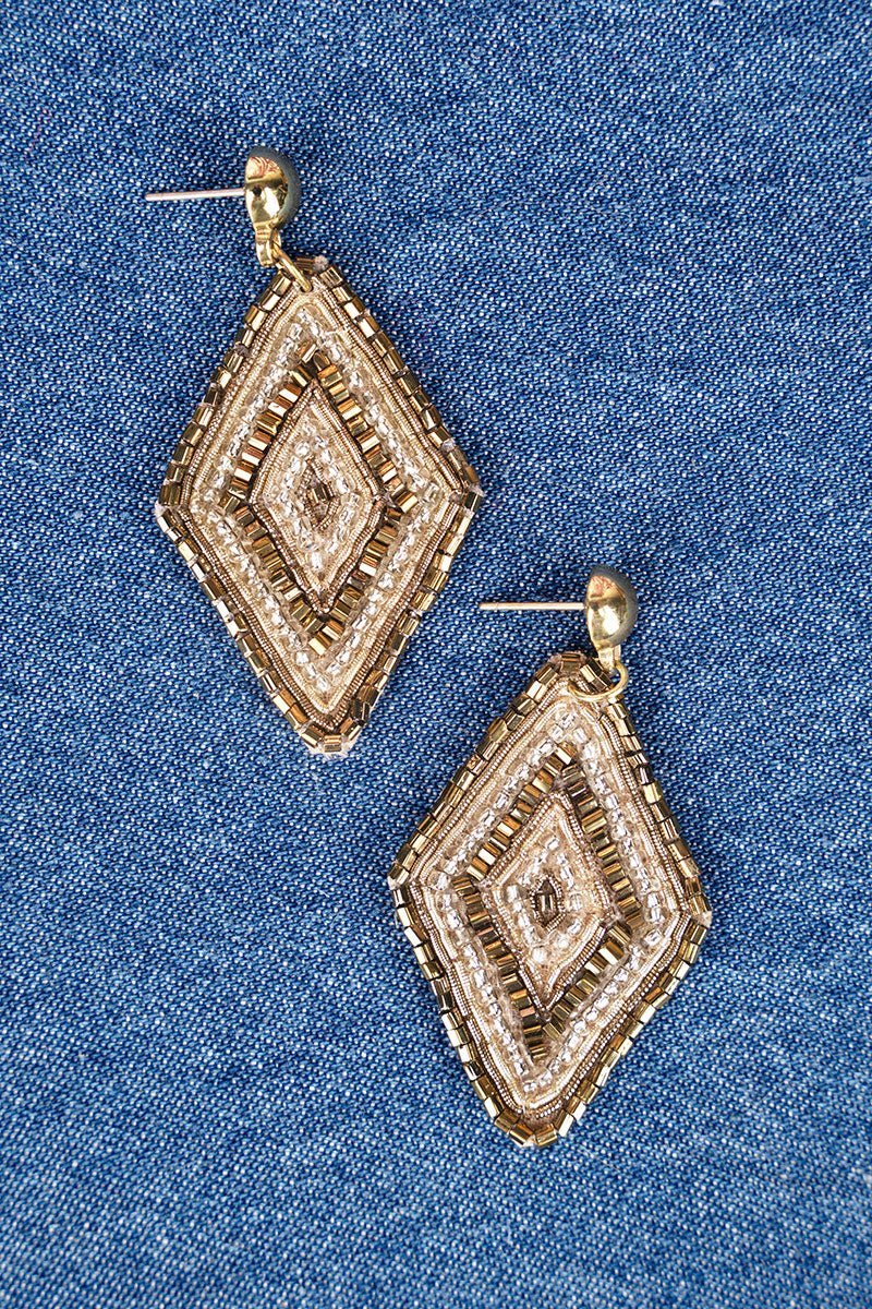 E - Dakota Diamond Shape Seed Bead