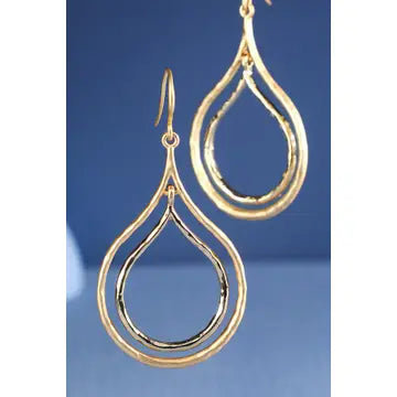 E - Double Layer Wide Teardrop