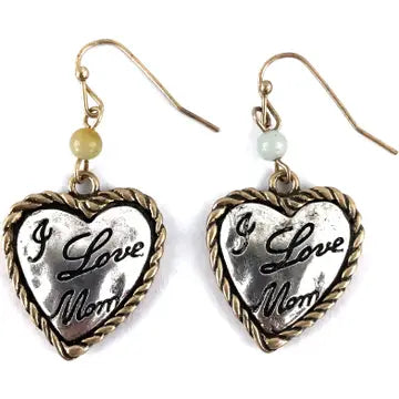 E - I Love Mom Heart