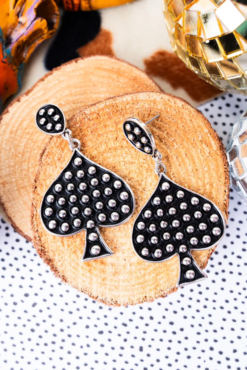 E - Ramblewood Studded Spade