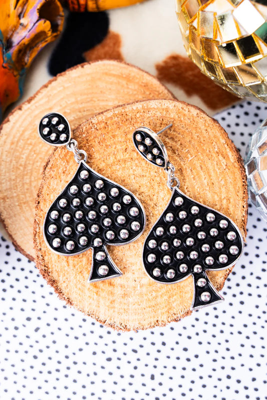 E - Ramblewood Studded Spade