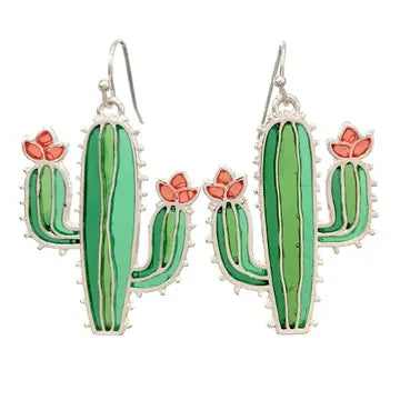 E - Stained Glass Cactus
