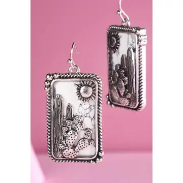 E - Western Cactus Hand Stone