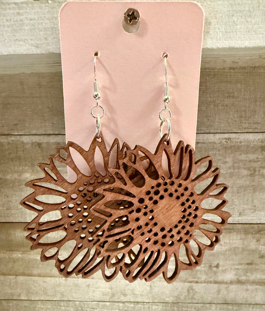 SHD Wooden Sunflower